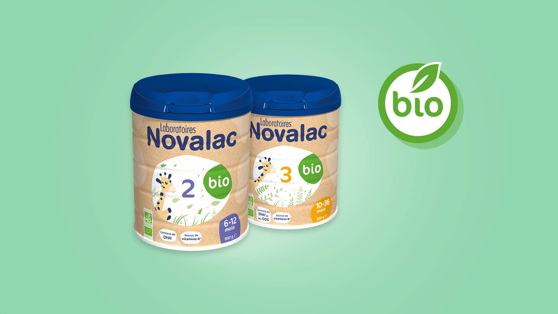 Novalac  Découvrez nos formules 2e et 3e âges BIO