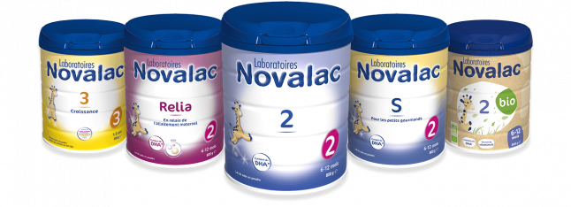 Novalac Bio 3ème âge (10-36 mois) est un lait qui peut être donné